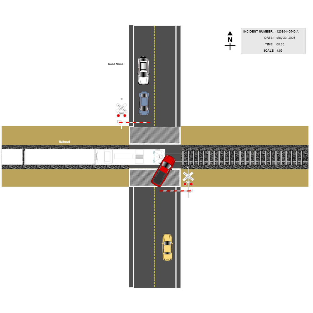 Example Image: Train Car Accident Reconstruction