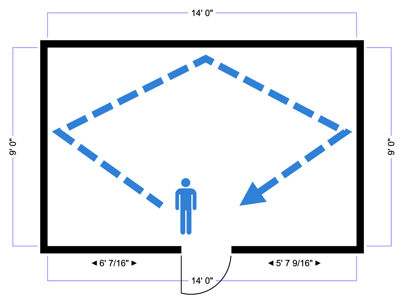 Recreating an existing layout with SmartDraw AI