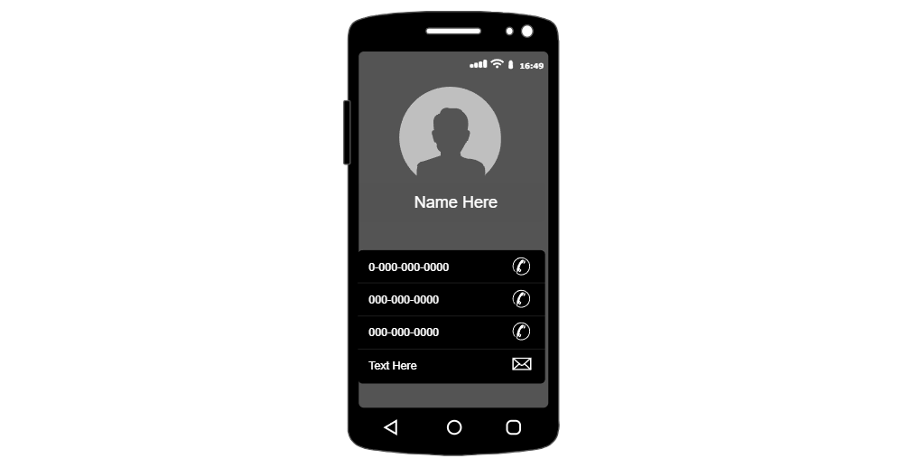 Example Image: Android - Profile