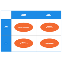 Ansoff Matrix Template