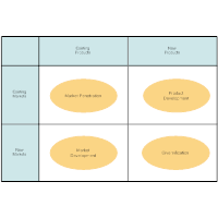 Ansoff Matrix Template