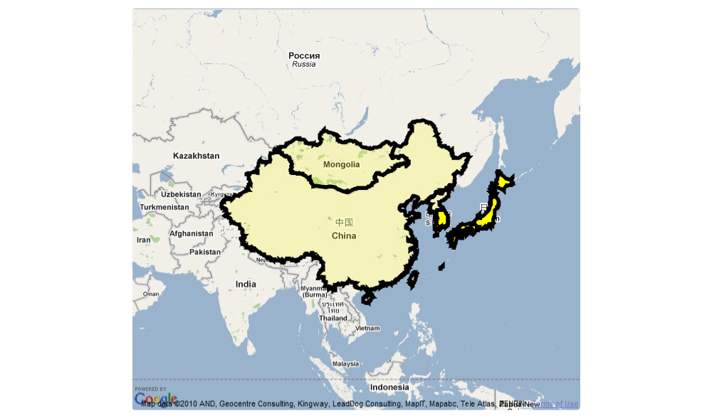 Example Image: Asia (East)