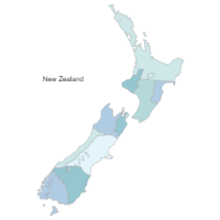 New Zealand Map