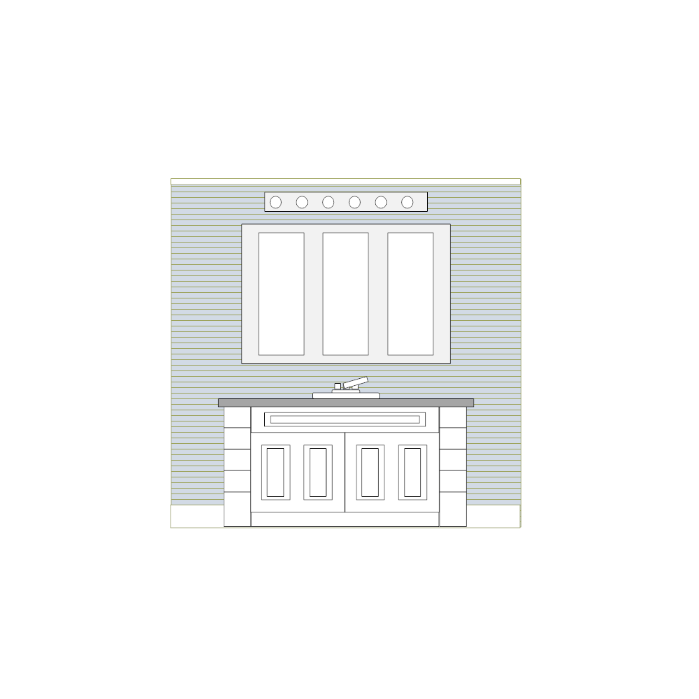 Example Image: Bathroom Elevation - 3