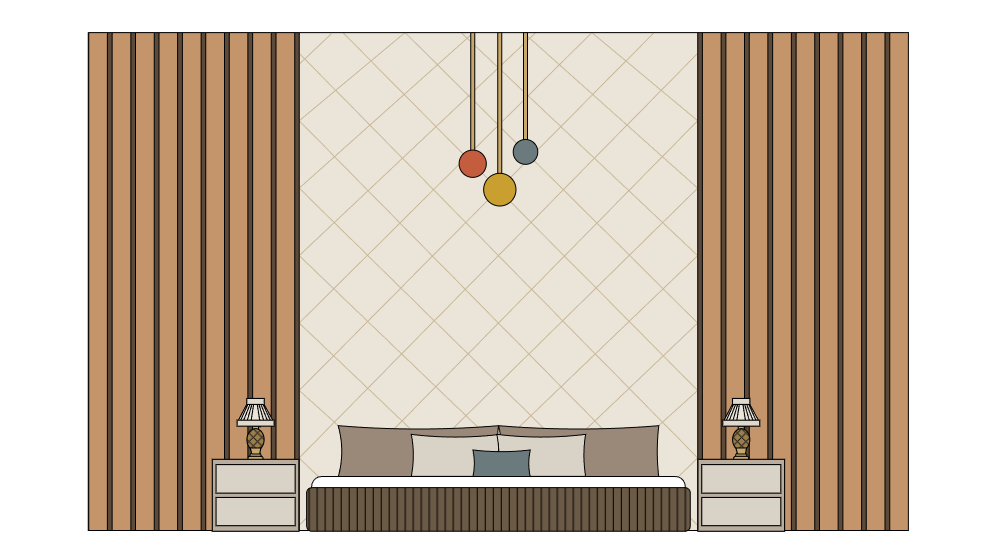 Example Image: Luxury Bedroom Elevation Design