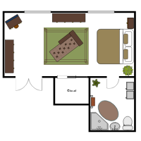 Master Bedroom Plan