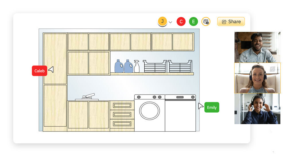 Collaborate on Cabinet Design