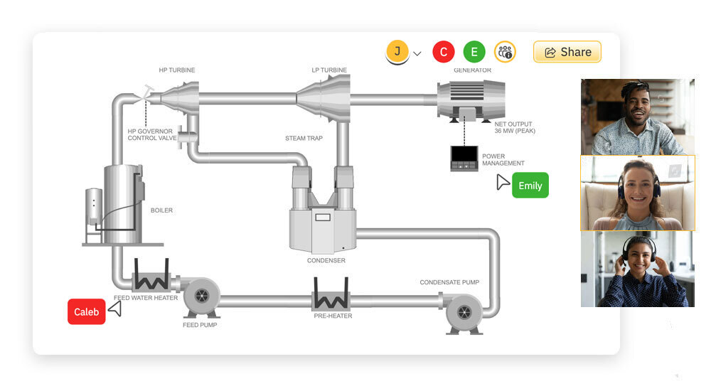 Collaborate on Mechanical Drawings