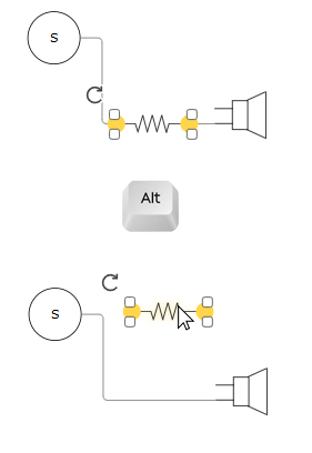 Detach symbols