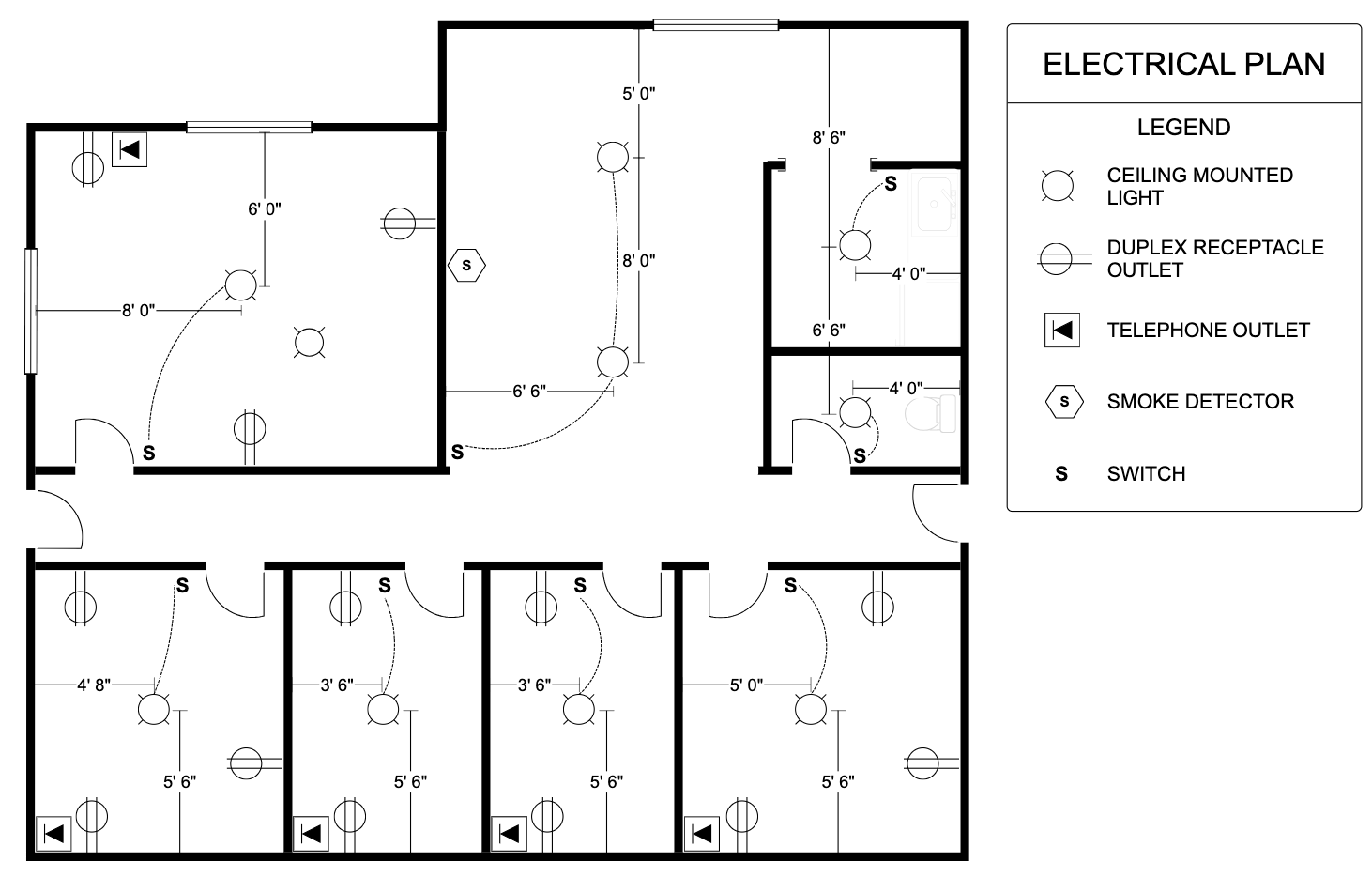 Electric plan example