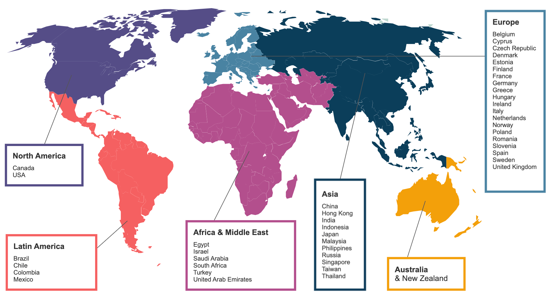 Sales Territory Map Solution