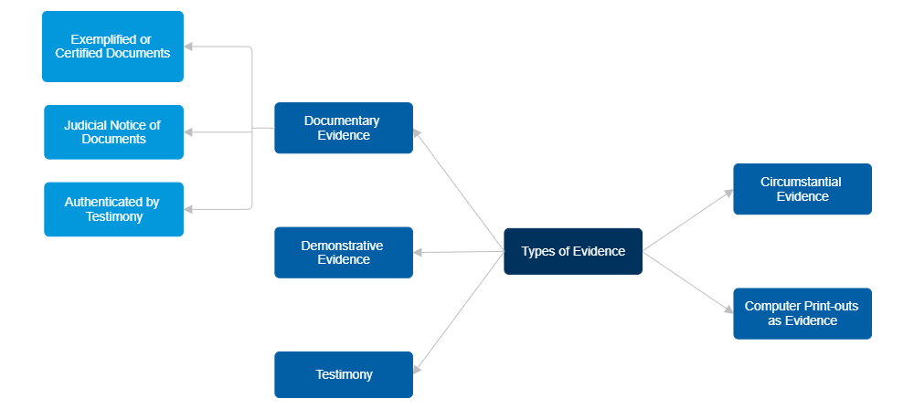 Example Image: Types of Evidence