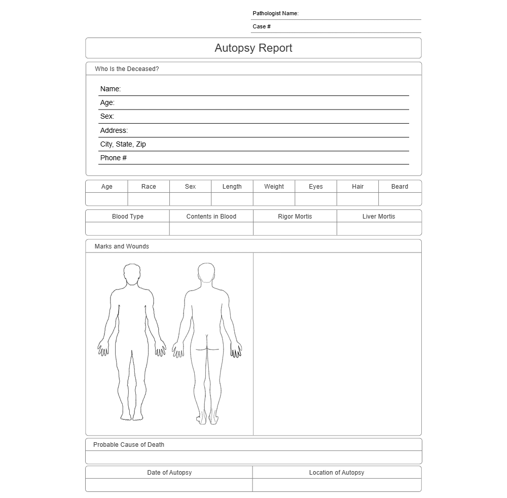 Example Image: Autopsy Report