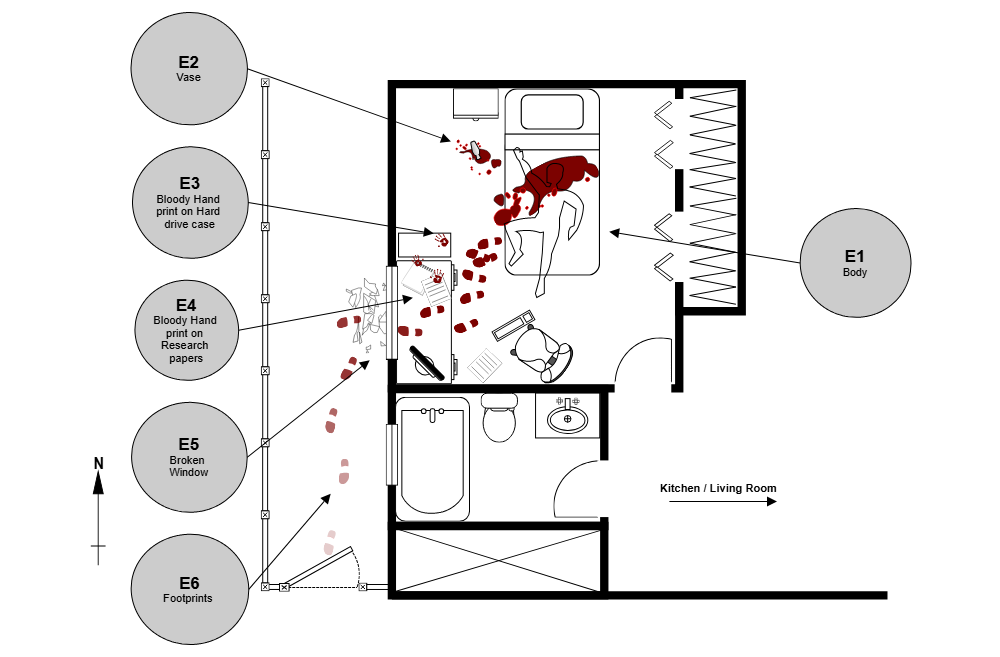 Example Image: Crime Scene - Apartment 