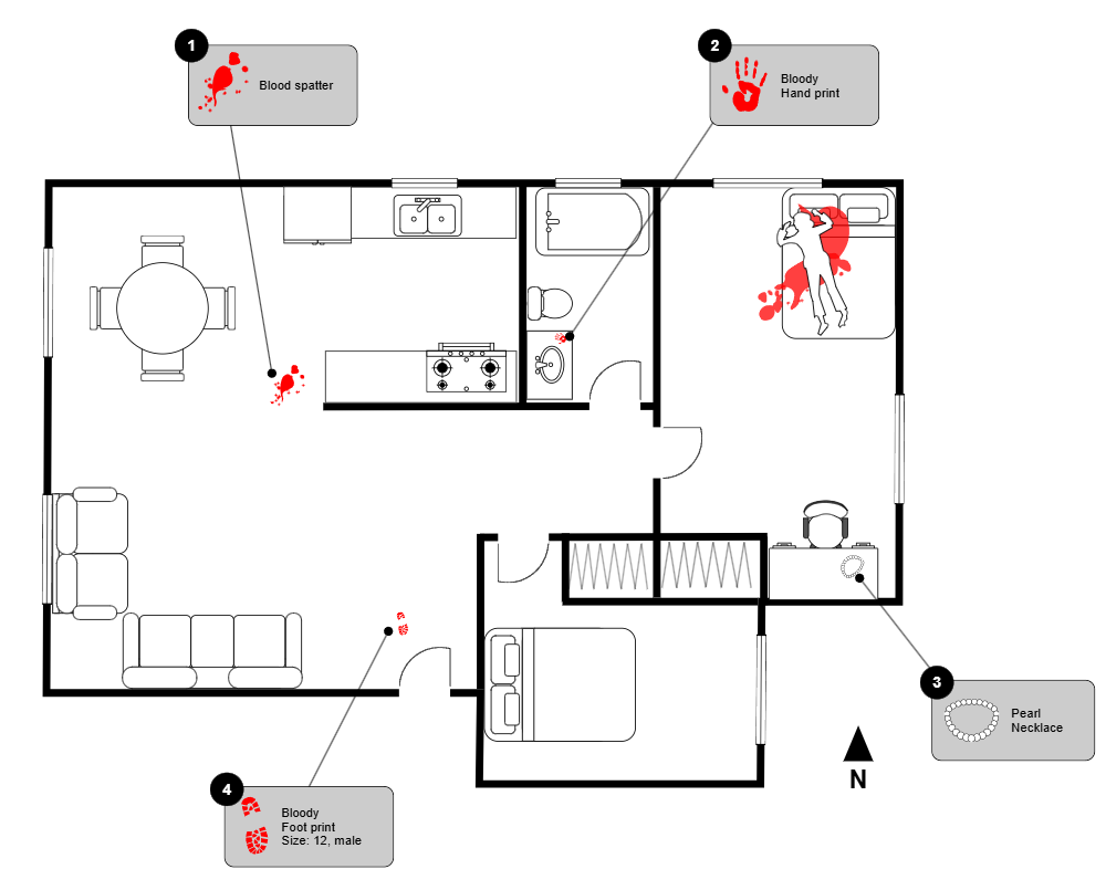 Example Image: Crime Scene Example