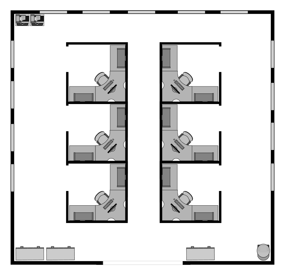 Example Image: Cubicles