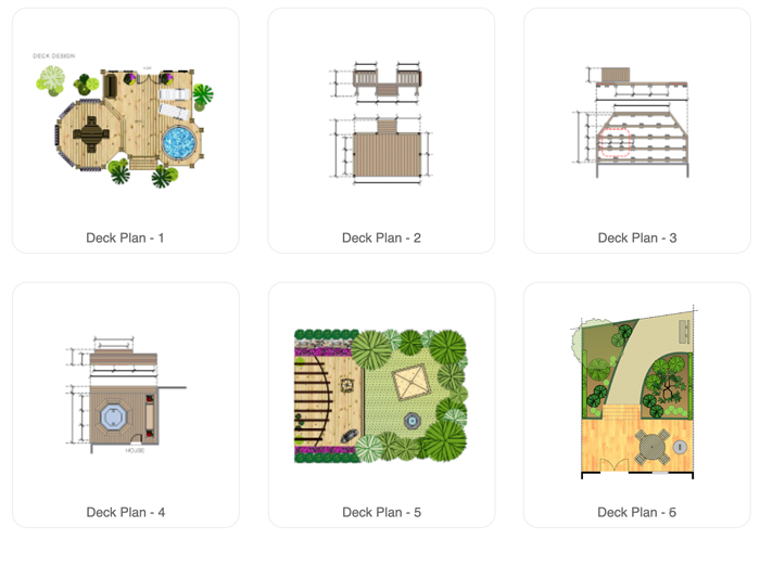 Deck Design Templates