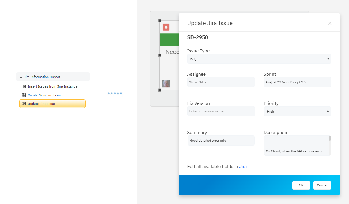 Update a Jira issue