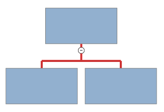 Change connector line color to red