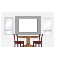 Dining Room Elevation - 1