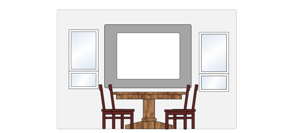 Example Image: Dining Room Elevation - 1