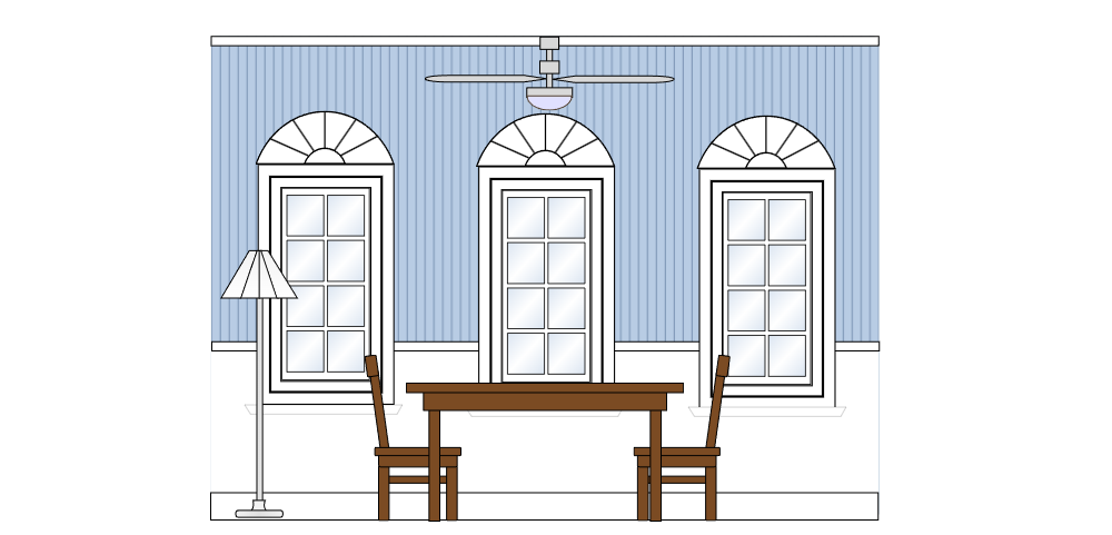 Example Image: Dining Room Elevation - 3