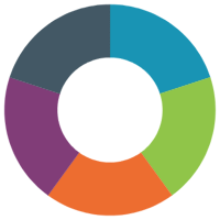 5-Piece Donut Diagram
