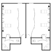 Electrical Plan - Patient Room