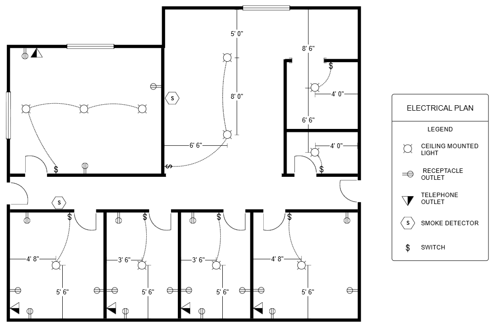 Example Image: Office Electrical Plan
