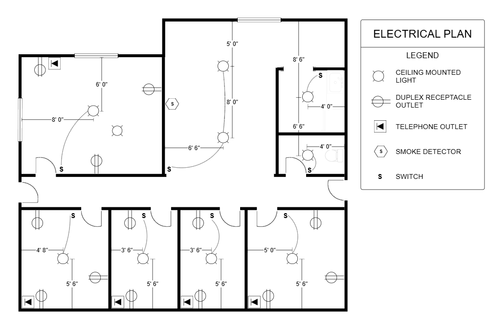 Example Image: Office Electrical Plan
