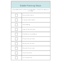 Estate Planning Steps