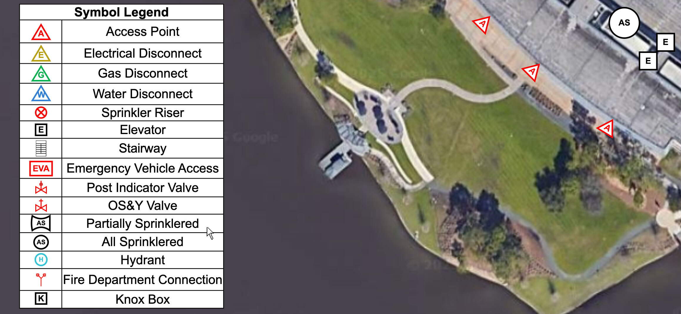 Legend on fire pre-plan