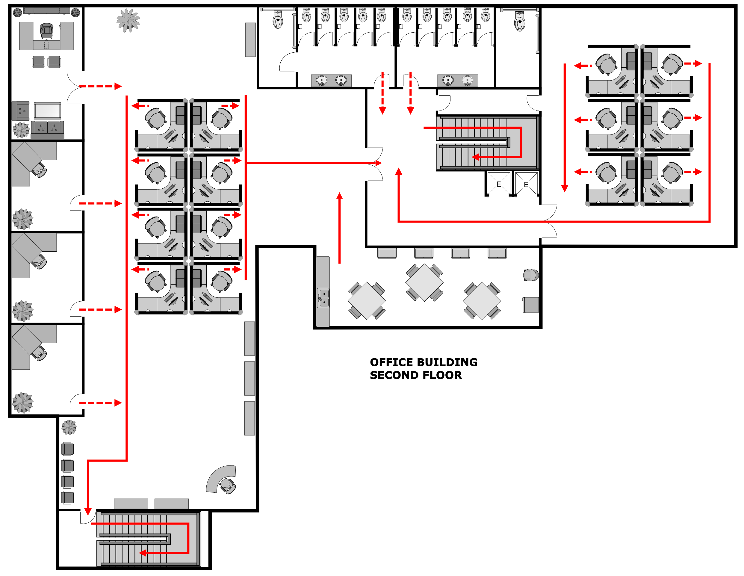 Emergency exit plan example