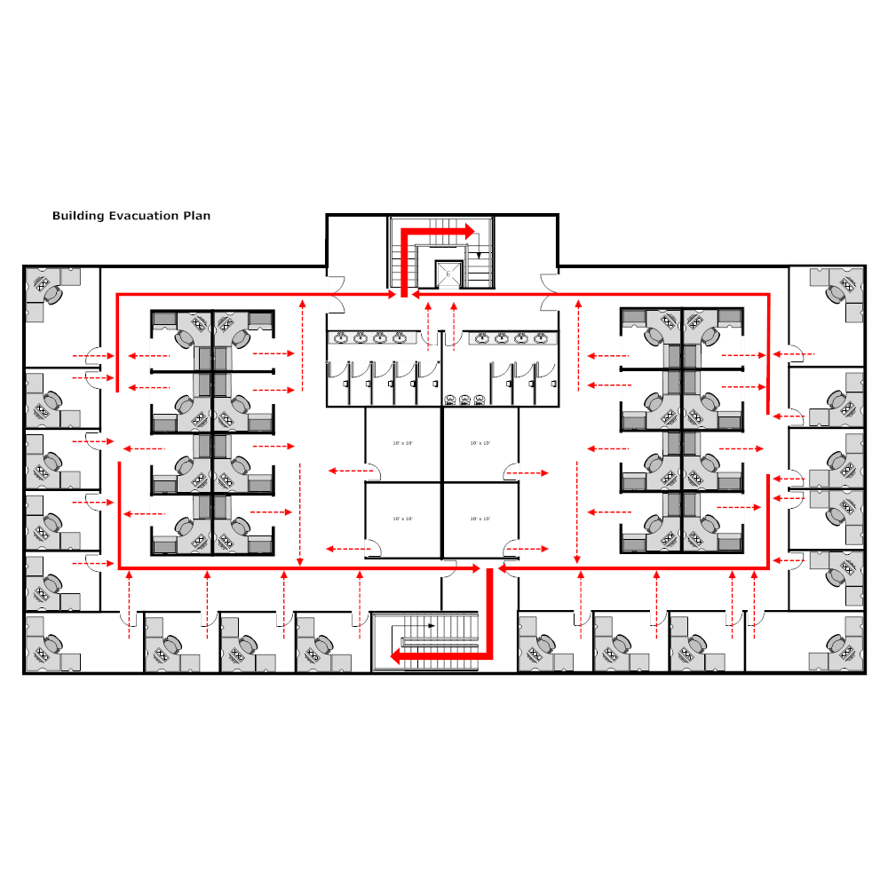 Example Image: Building Evacuation Plan - 1