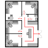 Office Evacuation Plan - 1