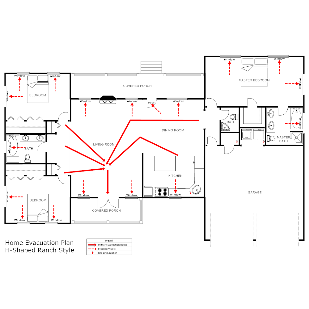 Example Image: Residential Evacuation Plan - 2