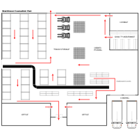 Warehouse Evacuation Plan