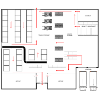 Warehouse Evacuation Plan