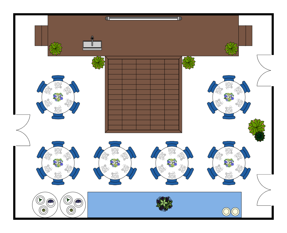 Example Image: Ballroom Layout Plan