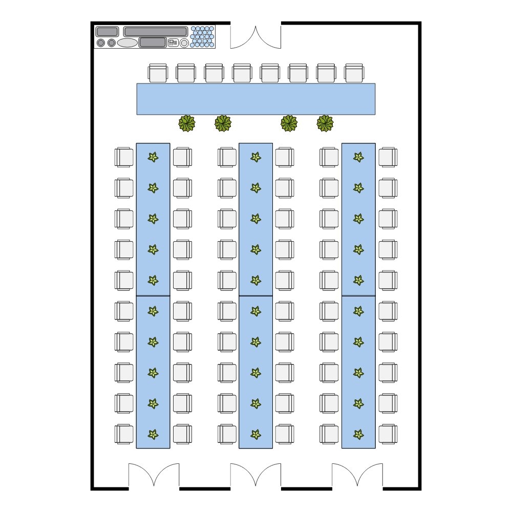 Example Image: Banquet Room Layout