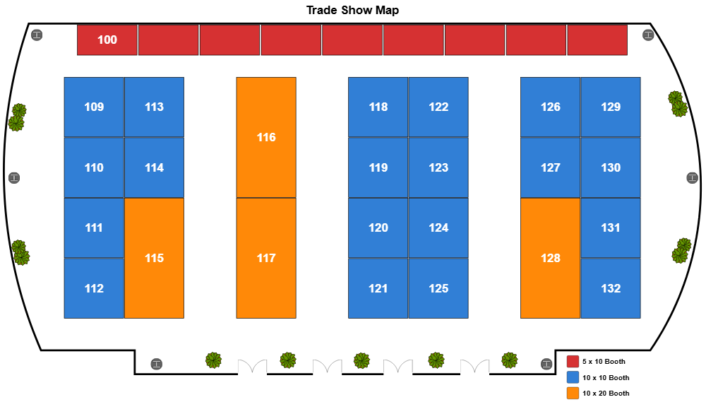 Example Image: Trade Show Booth Layout