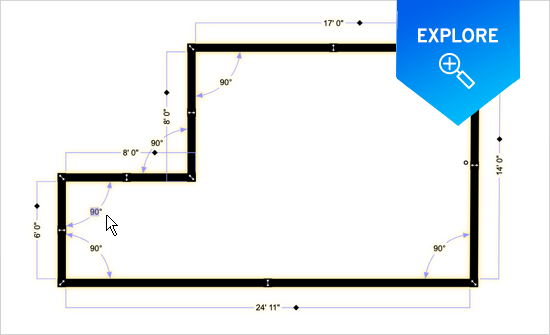 Smarter angled layouts