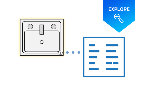 Enrich diagrams with shape data