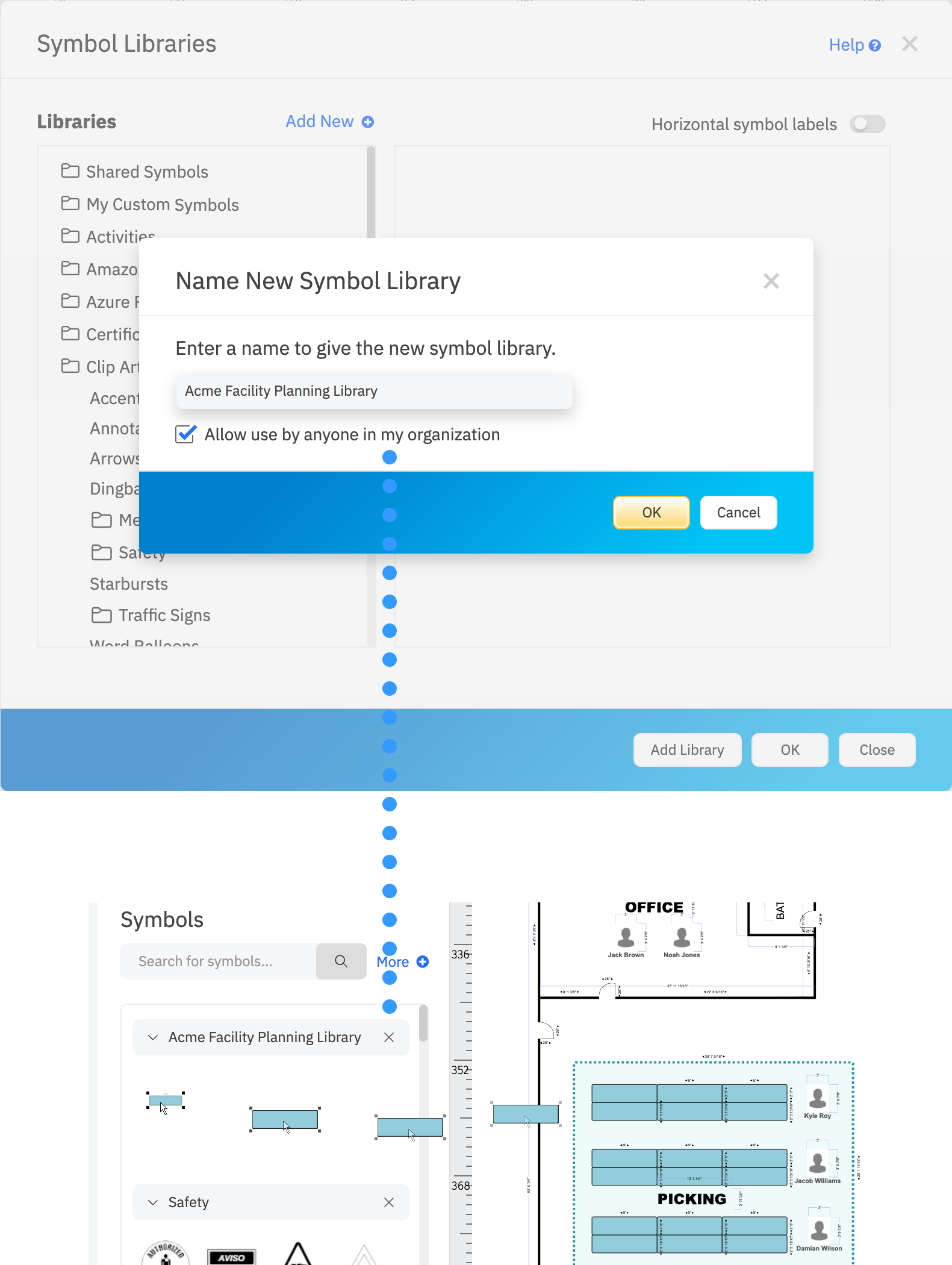 Creating custom symbol library