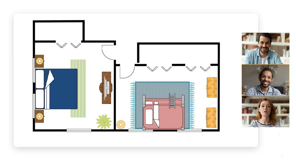 Collaborate on Room Plans