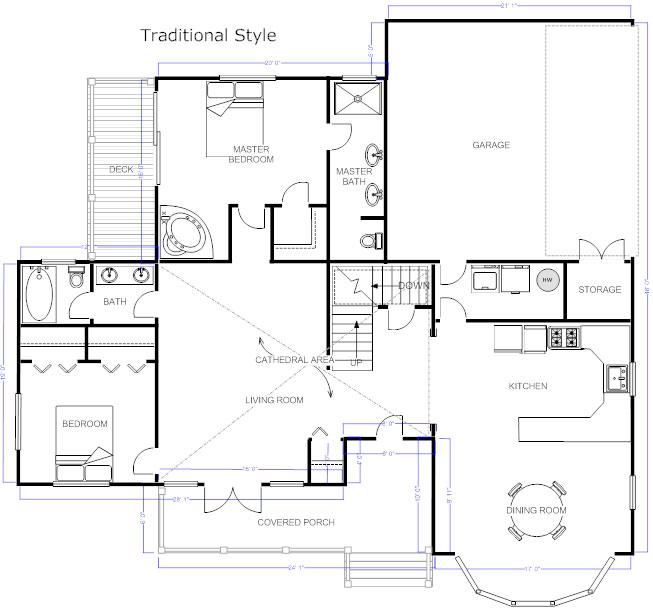 Floor plan example