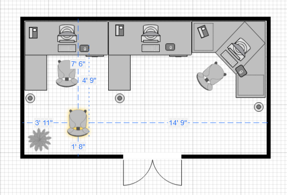 Use guides to position items