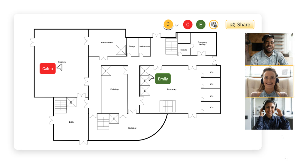 Collaborate on hospital plans