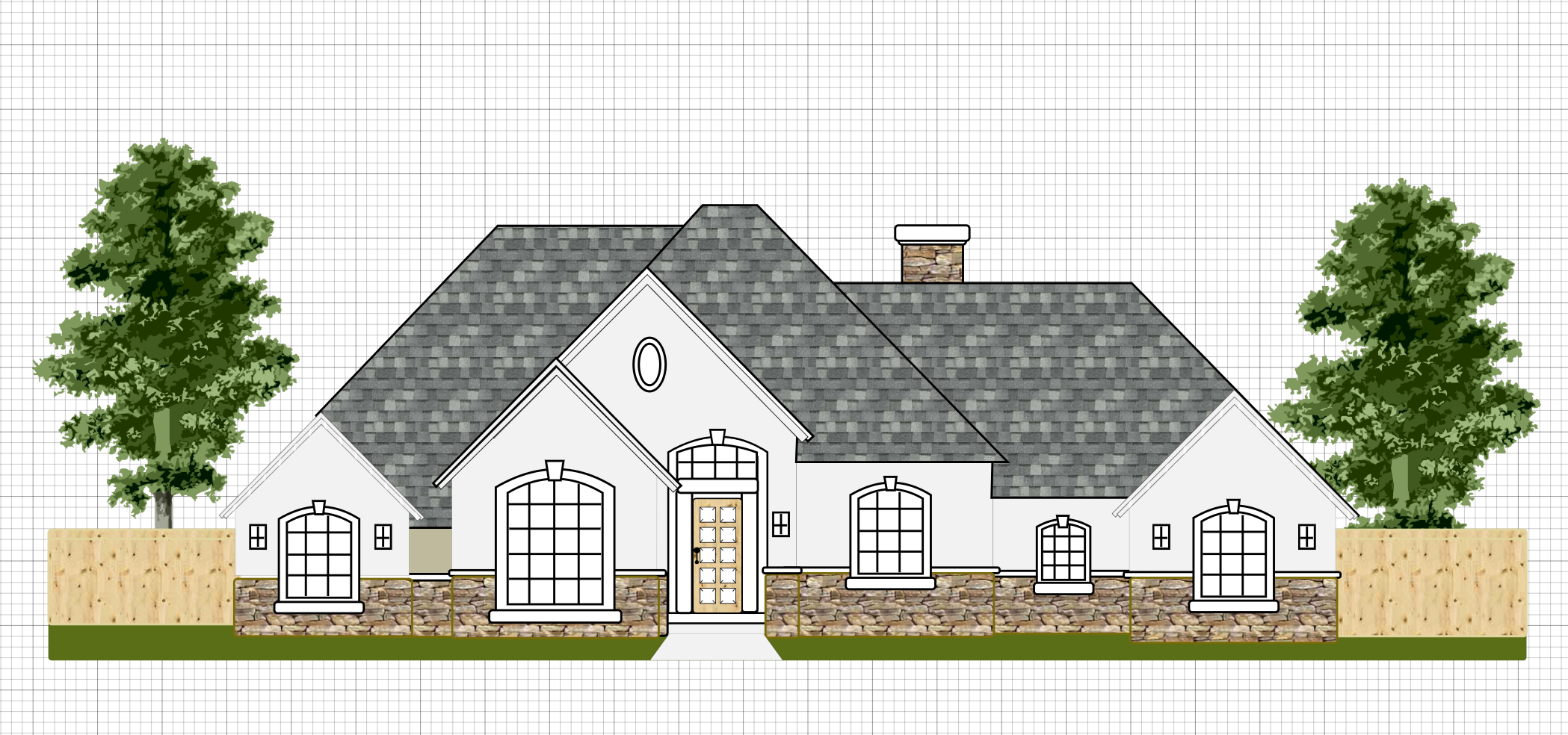 Home elevation plan