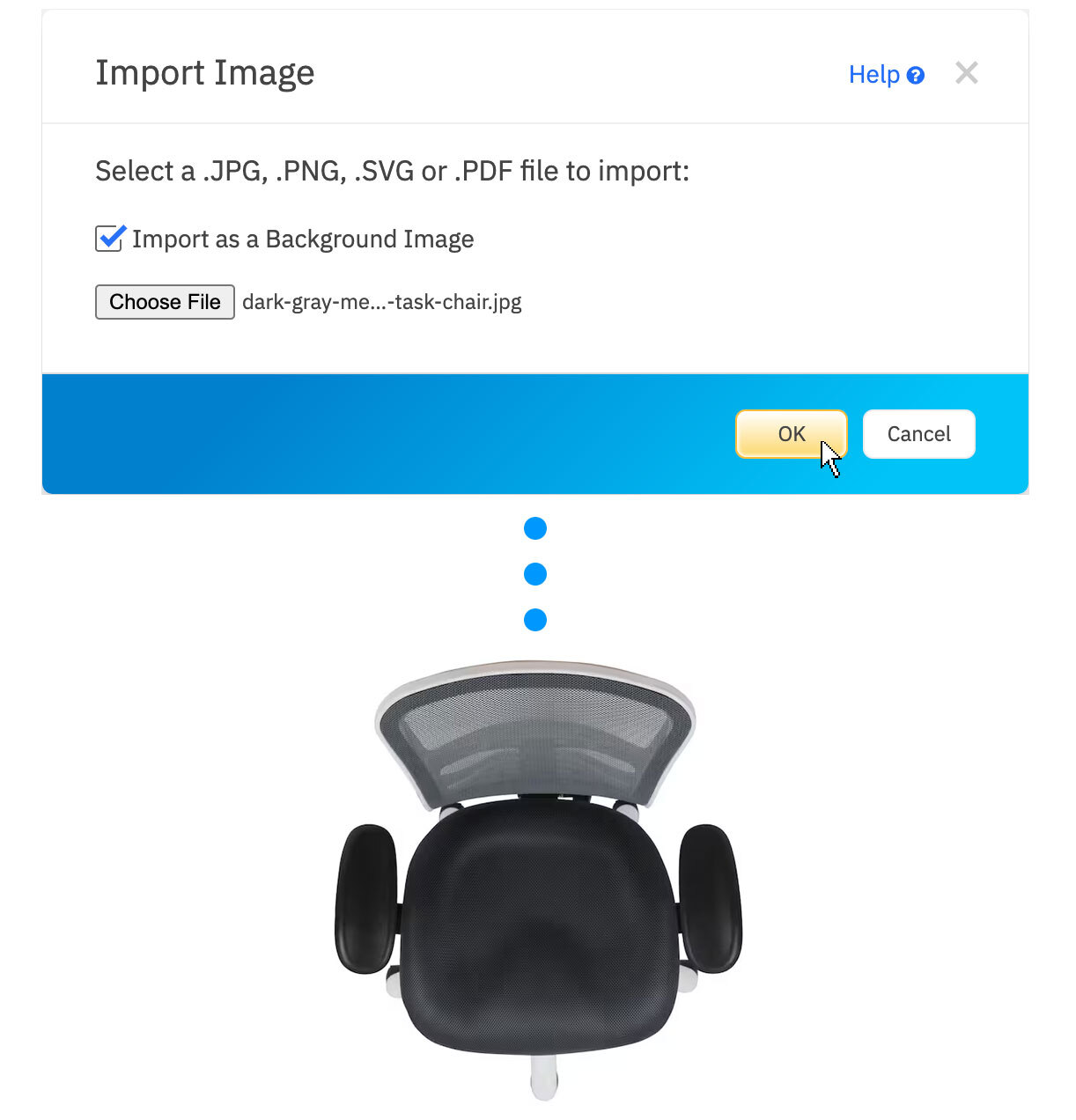 Use real photos to create a symbol